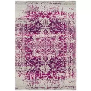 Image of Asiatic Carpets Nova Machine Woven Rug Antique Fuchsia - 160 x 230cm