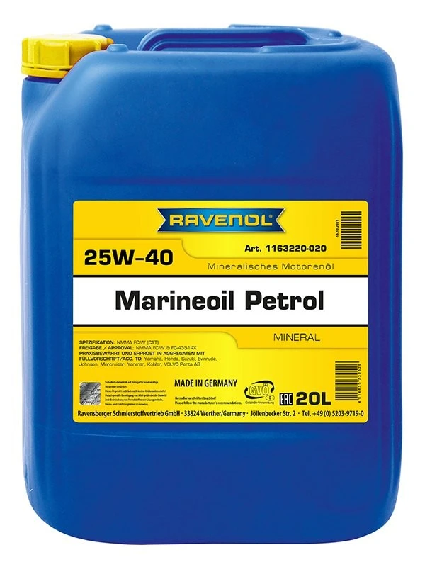 Image of RAVENOL 1163220-020-01-999 Engine oil RAVENOL HTC Premix -40°C Protect MB 325.0 Capacity: 20l, 25W-40, Mineral Oil Engine Oil (1862)