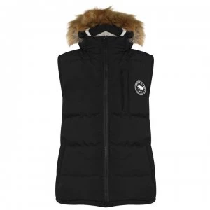 Image of SoulCal 2 Zip Gilet Mens - Black