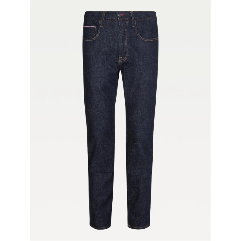 Image of Tommy Hilfiger Core Slim Bleeker Bridger Jean Slim Jeans 30W S Blue 64796618303