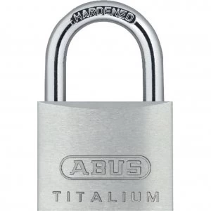 Image of Abus 64TI Series Titalium Padlock 25mm Standard