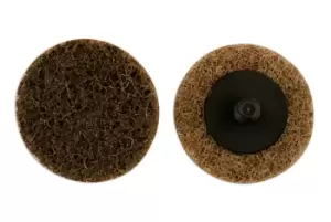 Image of Abracs Polirico Quick Lock Discs 75mm Medium Pack 25 Connect 32107