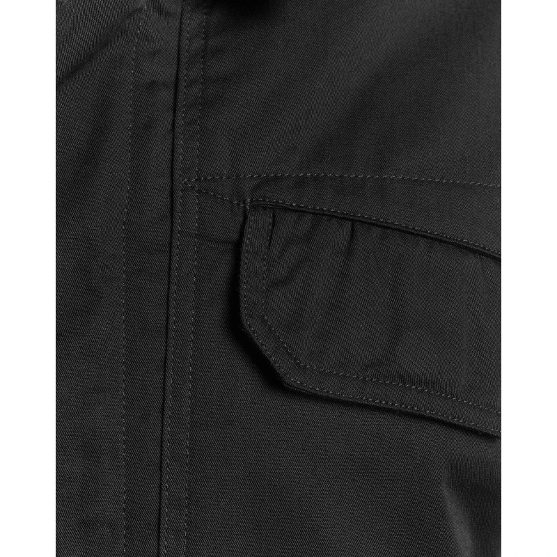 Image of Lyle and Scott Mens Overshirt Jet Black male M