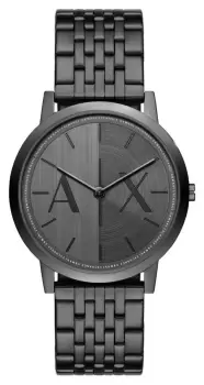 Image of Armani Exchange AX2872 Mens (40mm) Black Logo Dial / Black Watch
