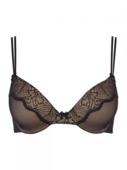 Image of b.temptd After hours lace contour bra Black