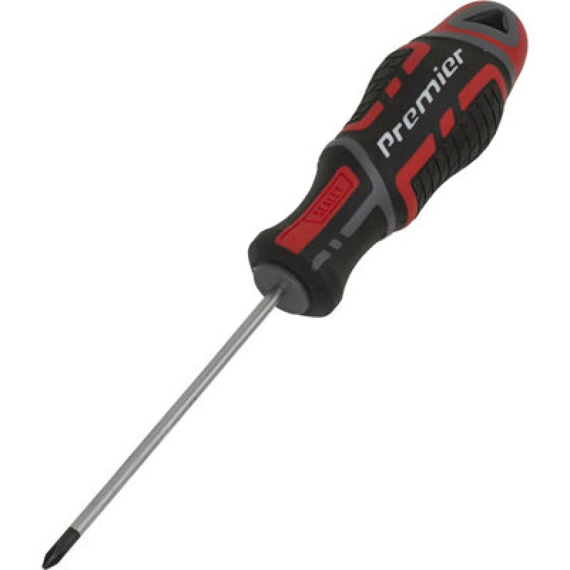 Image of Loops PREMIUM Phillips 0 x 75mm Screwdriver - Ergonomic Soft Grip - Magnetic Tip Multi