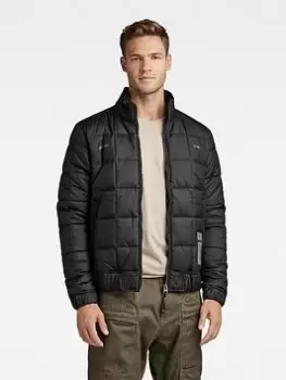 Image of G-Star RAW G-star Meefic Square Quilted Jacket, Black, Size S, Men