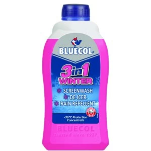 Image of Tetrosyl Bluecol 3-in-1 Winter Screenwash - 1L