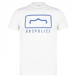Image of 883 Police Merton T Shirt Mens - White