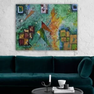 Image of 487170715_70100 Multicolor Decorative Canvas Painting
