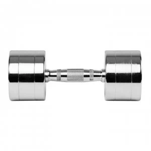 Image of Everlast Chrome Dumbbell - Chrome 10KG