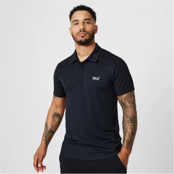 Image of Everlast Logo Polo - Black