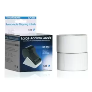 Image of Seiko Instruments SLP-2RLE White Self-adhesive printer label