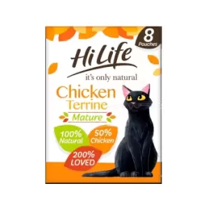 Image of Hi life Chicken Terrines Cat Food 8Pcs