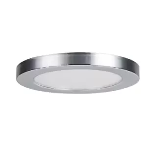 Image of Spa 164mm Tauri LED Flush Ceiling Light Ring Chrome