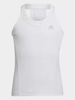 Image of adidas Club Tennis Tank Top, Pink, Size 9-10 Years