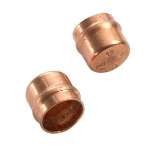 Image of Solder ring Stop end Dia15mm Pack of 2