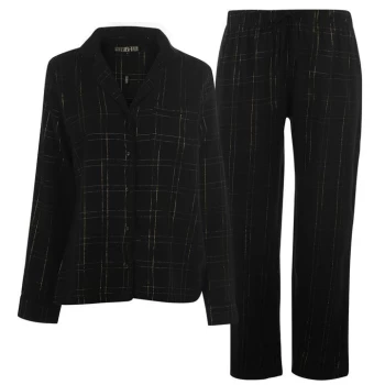 Image of Biba Biba Pyjama Set - Black/Gold
