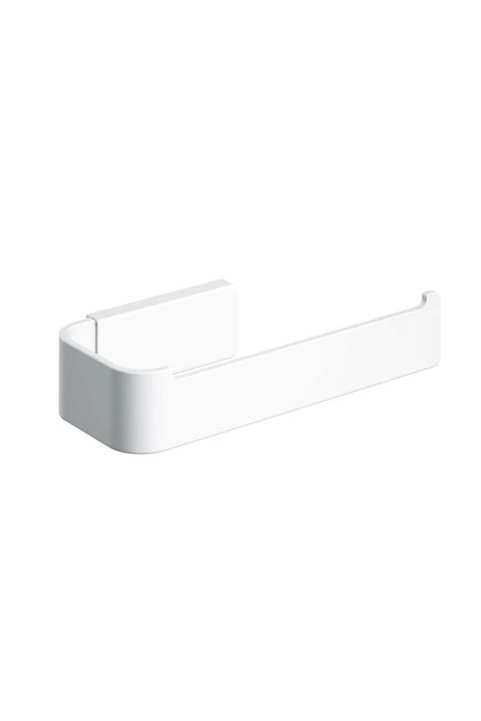 Image of Cosmic Toilet Roll Holder, Matt White, Self-Adhesive option, Nea Collection in White White Unisex