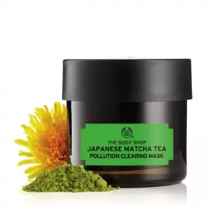 Image of The Body Shop Japanese Matcha Tea Pollution Clearing Mask Japanese Matcha Tea Pollution Clearing Mask