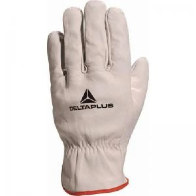 Image of ESE Direct Deltaplus Cowhide Full Grain Leather Safety Gloves - Size 9 405206 Safety Gloves