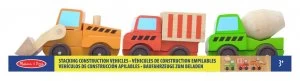 Image of Melissa and Doug Stacking Construction Vehicles.