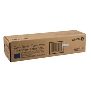 Image of Xerox 006R01176 Cyan Laser Toner Ink Cartridge