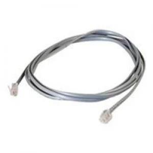 Image of C2G 3m RJ11 6P4C Straight Modular Cable
