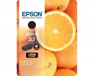 Image of Epson Oranges 33 Black Ink Cartridge