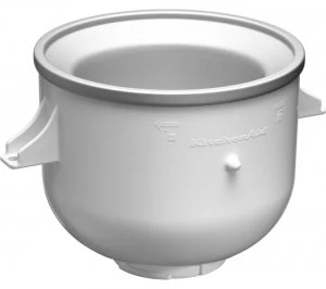 Image of KitchenAid 5KICA0WH Ice Cream Maker Attachment Cream