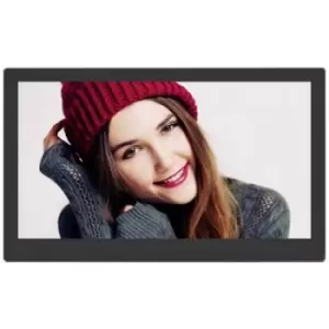 Image of Braun Phototechnik DigiFrame 1361 Digital photo frame 33.8cm 13.3" EEC: C (A - G) 1920 x 1080 Pixel 8GB Black