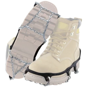 Image of Yaktrax Ice Shoes Crampons Chains L 44-46 Black - Black