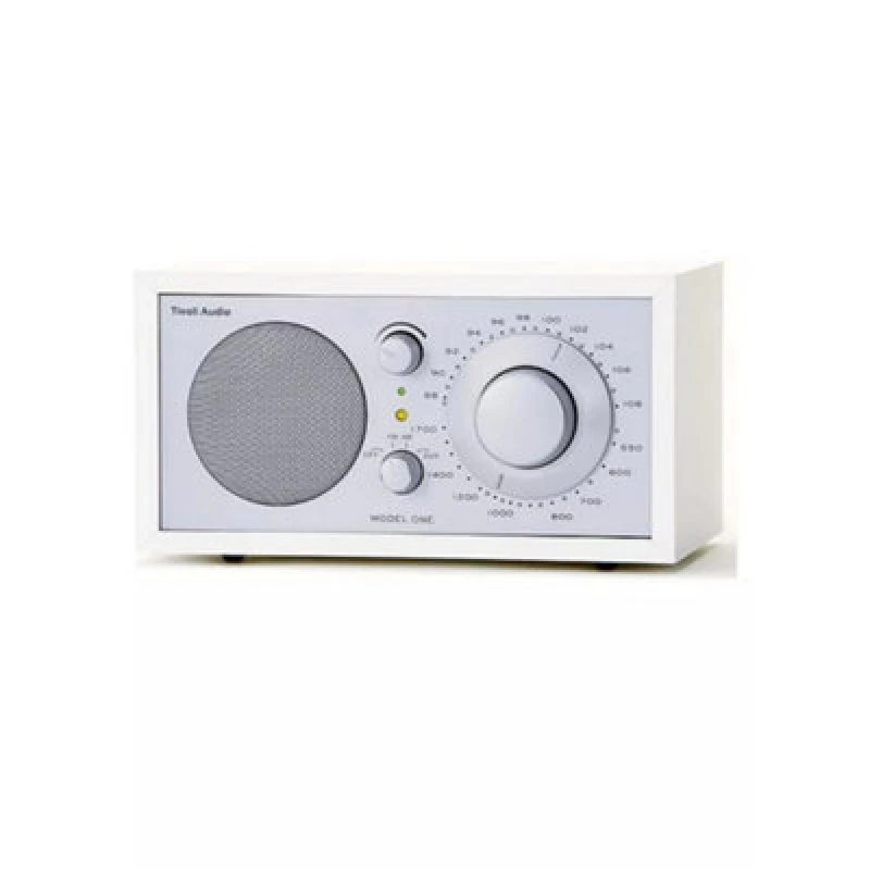 Image of Tivoli Audio Model One Am Fm Table Radio White / Silver