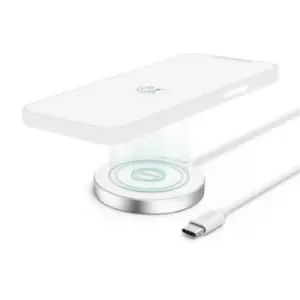 Image of Hama Wireless charger 2500 mA MagCharge FC15 00201681 Outputs Inductive charging standard White