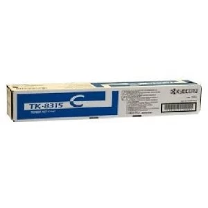 Image of Kyocera TK8315C Cyan Laser Toner Ink Cartridge