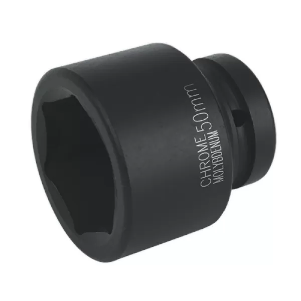 Image of Genuine SEALEY IS150 Impact Socket 50mm 1Sq Drive