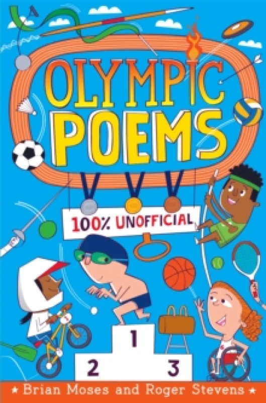 Image of Roger Stevens Olympic Poems Book Multi unisex