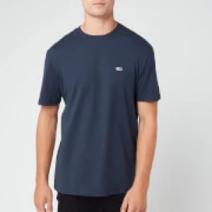 Image of Tommy Jeans Mens Classics T-Shirt - Black Iris - L