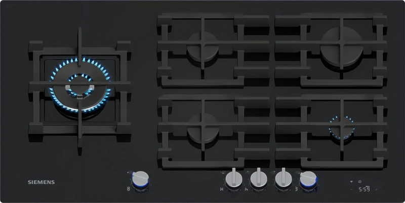 Image of Siemens IQ-700 ER9A6SH40 92cm Gas Hob - Black