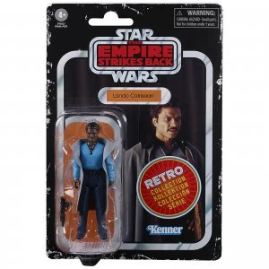 Image of Hasbro Star Wars Retro Collection Lando Calrissian Toy Action Figure