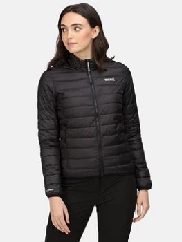 Image of Regatta Hillpack Quilted Jacket - Black, Size 16, Women