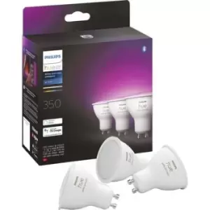 Image of Philips Lighting Hue LED light bulb 871951434276700 EEC: G (A - G) Hue White & Col. Amb. GU10 Dreierpack 3x230lm GU10 12.9 W Warm white to cool white