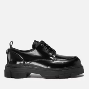 Image of Kurt Geiger London Womens Bird Eagle Leather Lace Up Shoes - Black - UK 5