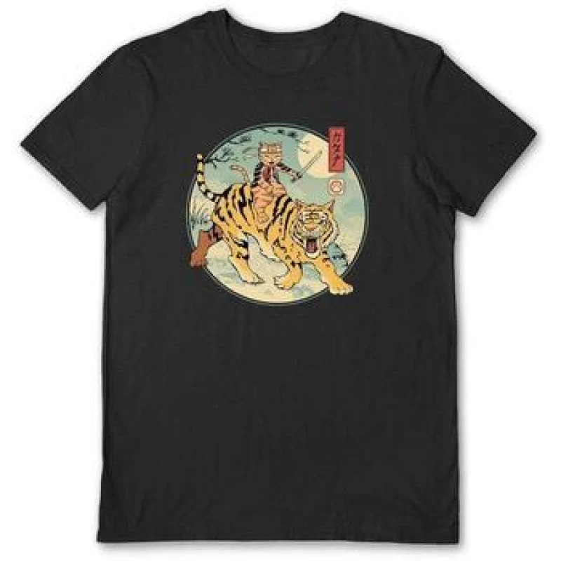 Image of Vincent Trinidad Vincent Trinidad Sabretooth Catana T-Shirt in Black Size: Small Black S Unisex 5063377434033