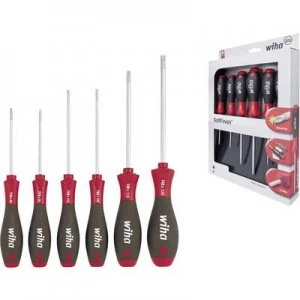 Image of Wiha SoftFinish Workshop Screwdriver set 6 Piece TORX socket