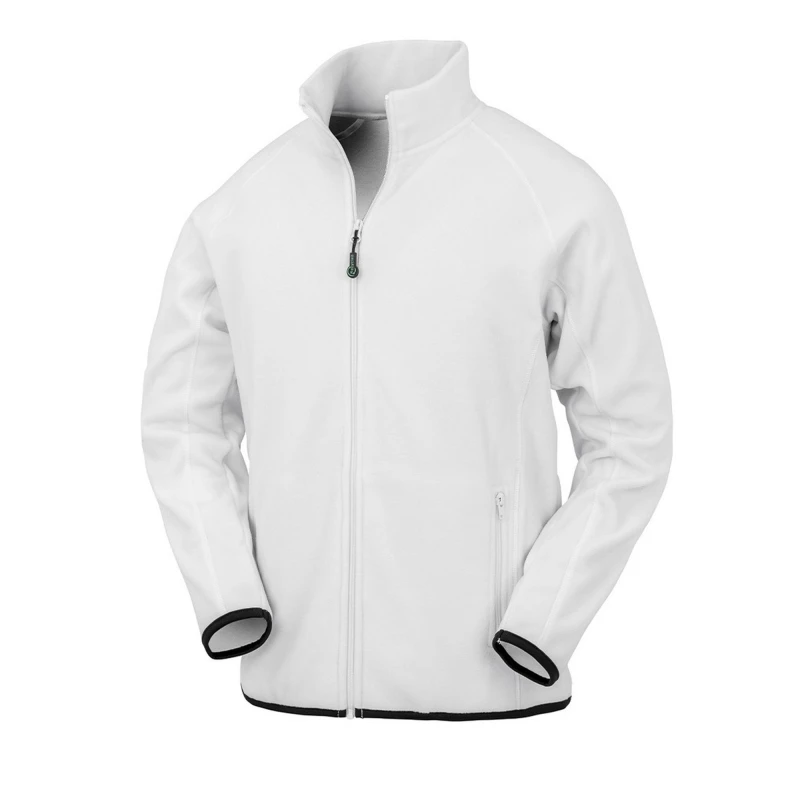 Image of Result Result Men Polarthermic Fleece Jacket in White Size: X-Small White XS Male 5063238613829