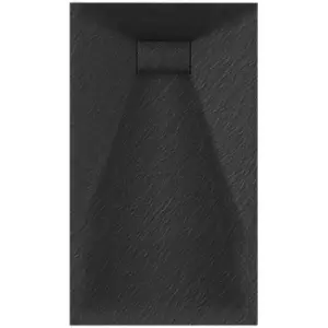 Image of Maya Kai Rectangular Shower Tray 800X1200mm Black