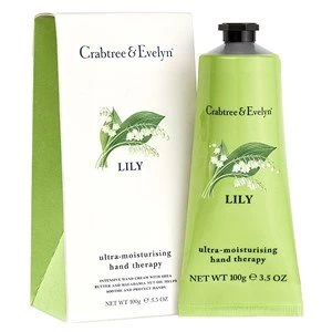Image of Crabtree & Evelyn Lily Hand Therapy Cream 100g