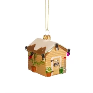 Image of Mini Shed Shaped Bauble