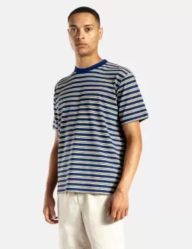 Image of Norse Projects Johannes Nautical Stripe T-Shirt - Ultra Marine Blue